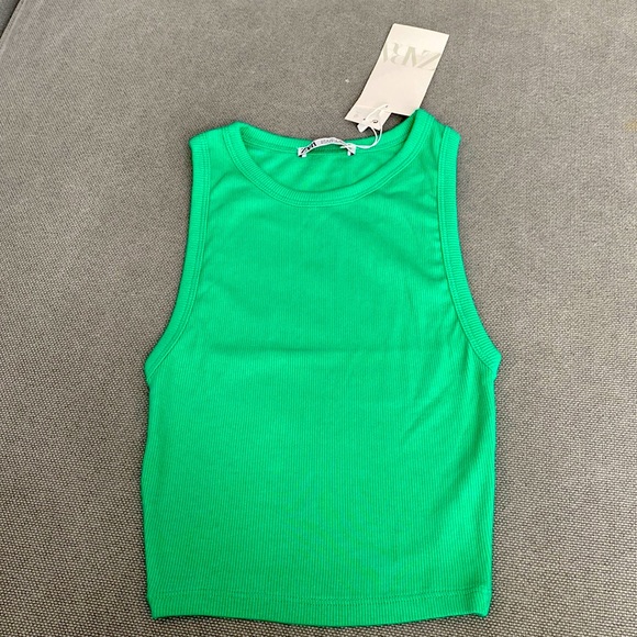 Zara Tops Zara Ribbed Tank Top Poshmark